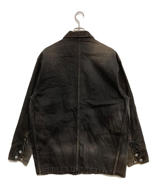 Calvin Klein（カルバンクライン）Calvin Klein (カルバンクライン) カバーオール ブラック サイズ:Mの古着・服飾アイテム