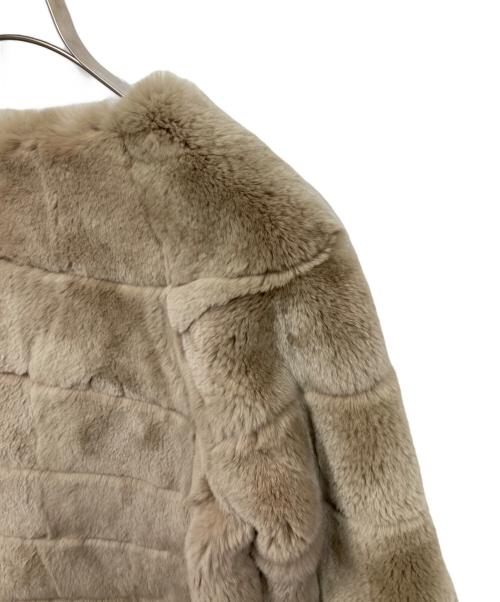 GRACE CLASS（グレースクラス）GRACE CLASS (グレースクラス) ファーコート ベージュ サイズ:36の古着・服飾アイテム