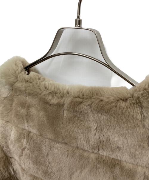 GRACE CLASS（グレースクラス）GRACE CLASS (グレースクラス) ファーコート ベージュ サイズ:36の古着・服飾アイテム