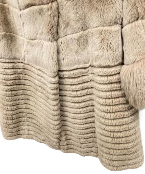 GRACE CLASS（グレースクラス）GRACE CLASS (グレースクラス) ファーコート ベージュ サイズ:36の古着・服飾アイテム