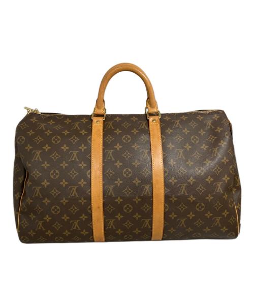 LOUIS VUITTON（ルイ ヴィトン）LOUIS VUITTON (ルイ ヴィトン) トラベルバッグ ブラウンの古着・服飾アイテム