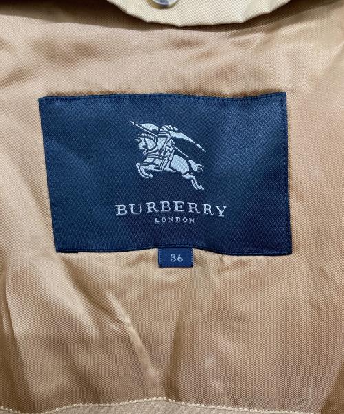 BURBERRY LONDON（バーバリーロンドン）BURBERRY LONDON (バーバリーロンドン) トレンチコート ベージュ サイズ:36の古着・服飾アイテム