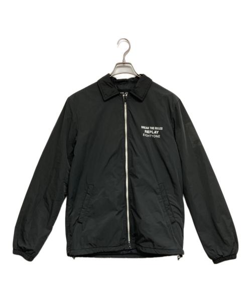 REPLAY（リプレイ）REPLAY (リプレイ) 中綿ジャケット ブラック サイズ:Ｍの古着・服飾アイテム