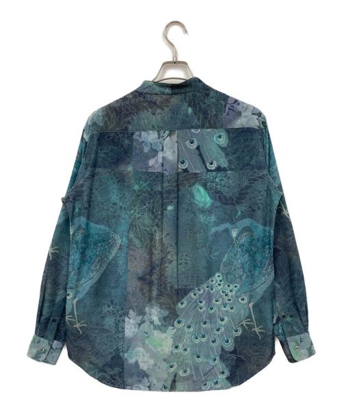 RAINMAKER（レインメーカー）RAINMAKER (レインメーカー) SHAWL COLLAR SHIR スカイブルー サイズ:4の古着・服飾アイテム