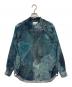 RAINMAKER（レインメーカー）の古着「SHAWL COLLAR SHIR」｜スカイブルー
