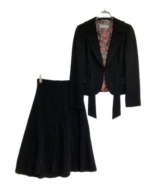 MaxMara（マックスマーラ）MaxMara (マックスマーラ) セットアップ ブラック サイズ:38の古着・服飾アイテム