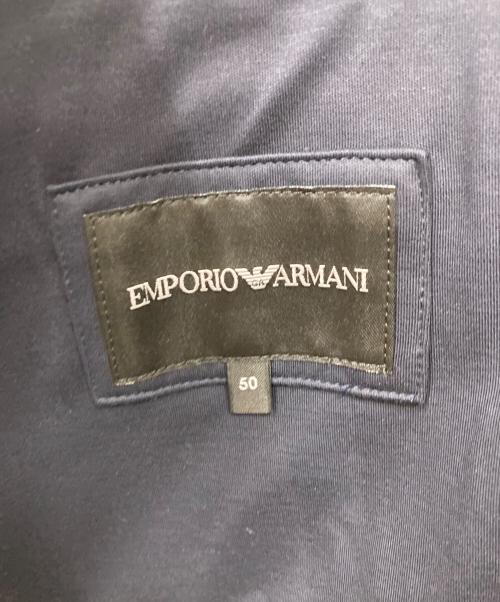 EMPORIO ARMANI（エンポリオ アルマーニ）EMPORIO ARMANI (エンポリオ アルマーニ) テーラードジャケット ネイビー サイズ:50の古着・服飾アイテム