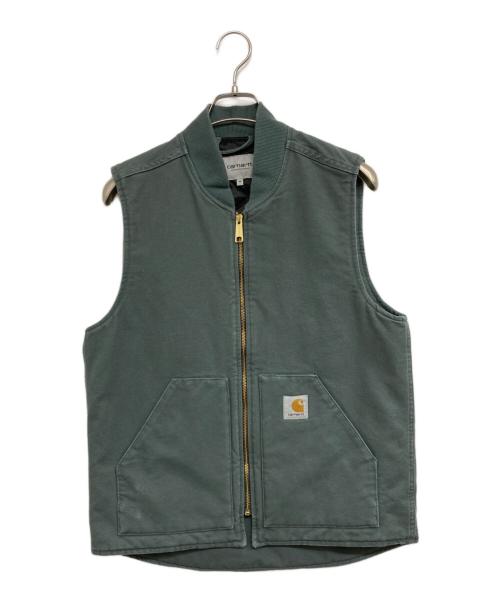CarHartt（カーハート）CarHartt (カーハート) CLASSIC VEST グリーン サイズ:Mの古着・服飾アイテム