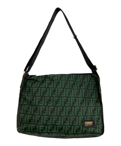 FENDI（フェンディ）FENDI (フェンディ) ショルダーバッグ グリーンの古着・服飾アイテム