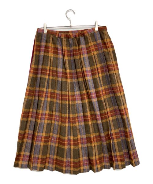 O'NEIL OF DUBLIN（オニールオブダブリン）O'NEIL OF DUBLIN (オニールオブダブリン) チェックスカート レッド サイズ:42の古着・服飾アイテム