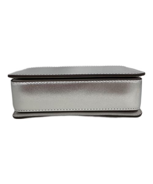MICHAEL MICHAEL KORS（マイケル マイケルコース）MICHAEL MICHAEL KORS (マイケル マイケルコース) DELANCEY トップ ハンドルチェーン クロスボディ シルバーの古着・服飾アイテム