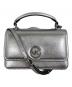 MICHAEL MICHAEL KORS（マイケル マイケルコース）の古着「DELANCEY トップ ハンドルチェーン クロスボディ」｜シルバー