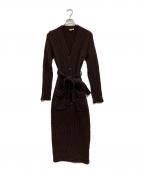 DRIES VAN NOTENドリスヴァンノッテン）の古着「ロングカーディガン」｜ブラウン