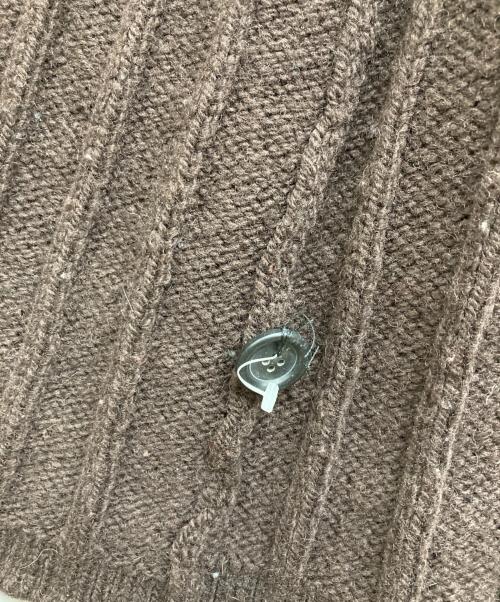 DRIES VAN NOTEN（ドリスヴァンノッテン）DRIES VAN NOTEN (ドリスヴァンノッテン) ロングカーディガン ブラウン サイズ:Sの古着・服飾アイテム