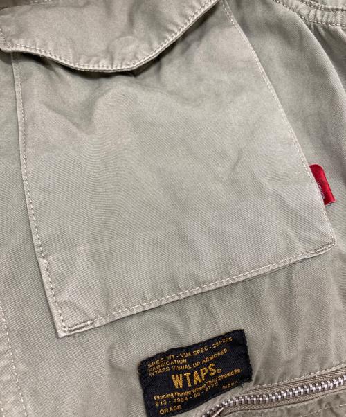 WTAPS（ダブルタップス）WTAPS (ダブルタップス) ミリタリージャケット グリーン サイズ:1の古着・服飾アイテム