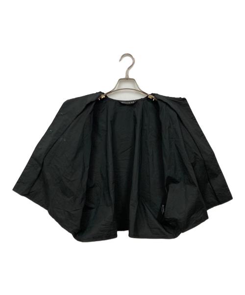 mizuiro-ind（ミズイロインド）mizuiro-ind (ミズイロインド) pleats collar shirts ブラック サイズ:表記無しの古着・服飾アイテム