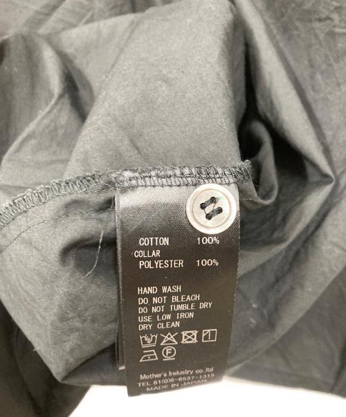 mizuiro-ind（ミズイロインド）mizuiro-ind (ミズイロインド) pleats collar shirts ブラック サイズ:表記無しの古着・服飾アイテム