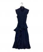 ERDEMアーデム）の古着「ノースリーブワンピース」｜ネイビー