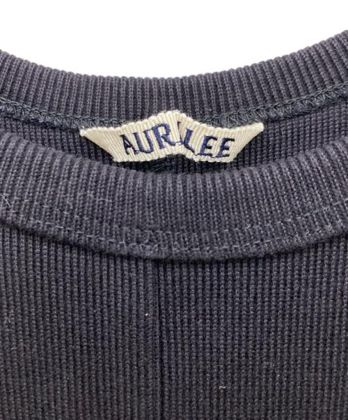 AURALEE（オーラリー）AURALEE (オーラリー) ノースリーブワンピース ブラックの古着・服飾アイテム
