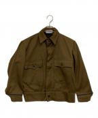 Caleb V Smith&Son不明）の古着「ミリタリージャケット」｜オリーブ