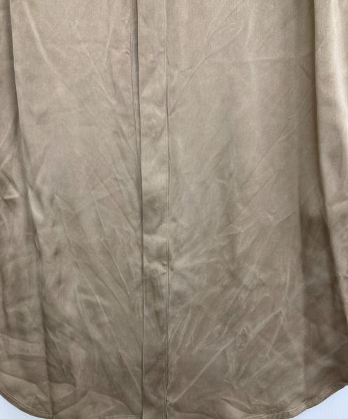 BOTTEGA VENETA（ボッテガベネタ）BOTTEGA VENETA (ボッテガベネタ) 長袖シャツ ベージュ サイズ:34の古着・服飾アイテム