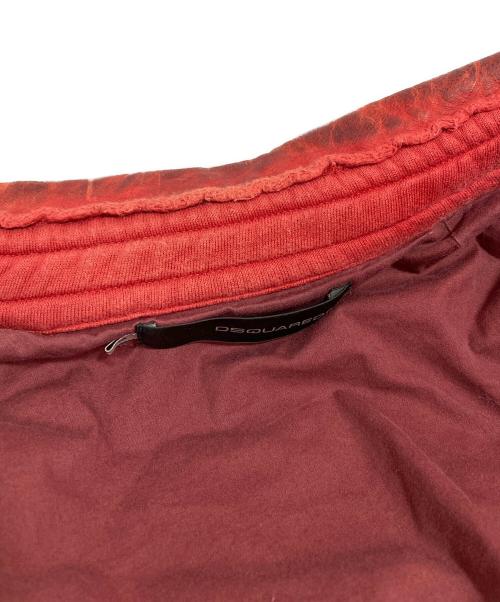 DSQUARED2（ディースクエアード）DSQUARED2 (ディースクエアード) パーカー レッド サイズ:Mの古着・服飾アイテム