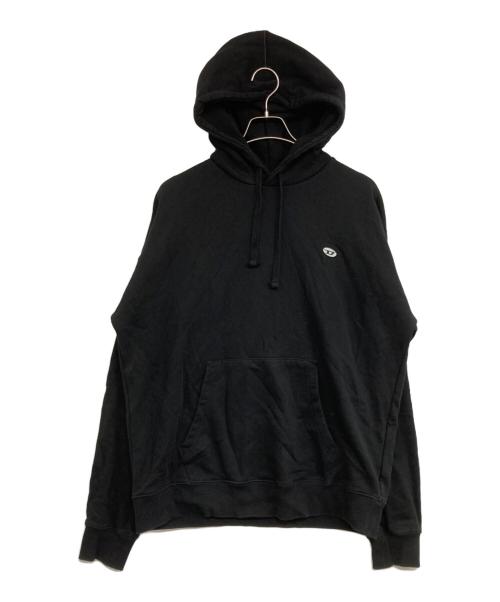 DIESEL（ディーゼル）DIESEL (ディーゼル) パーカー ブラック サイズ:Lの古着・服飾アイテム