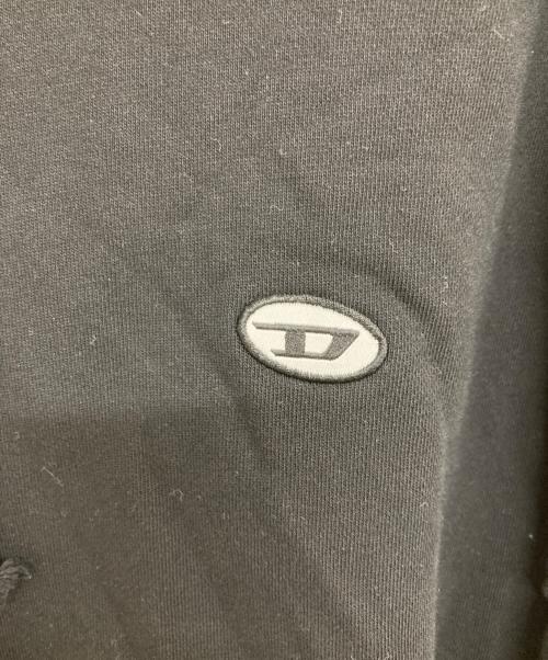 DIESEL（ディーゼル）DIESEL (ディーゼル) パーカー ブラック サイズ:Lの古着・服飾アイテム