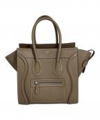 CELINEセリーヌ）の古着「ハンドバッグ」｜ブラウン