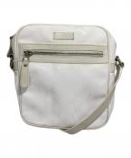 GUCCIグッチ）の古着「GGスプリーム ショルダーバッグ」｜ホワイト