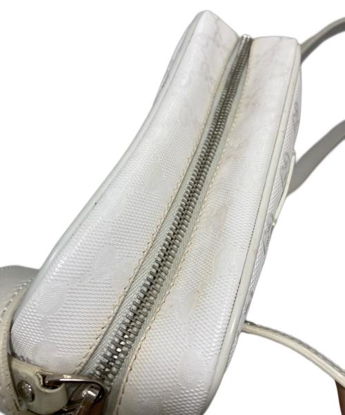 GUCCI（グッチ）GUCCI (グッチ) GGスプリーム ショルダーバッグ ホワイトの古着・服飾アイテム