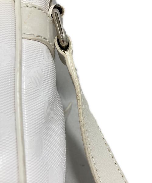 GUCCI（グッチ）GUCCI (グッチ) GGスプリーム ショルダーバッグ ホワイトの古着・服飾アイテム