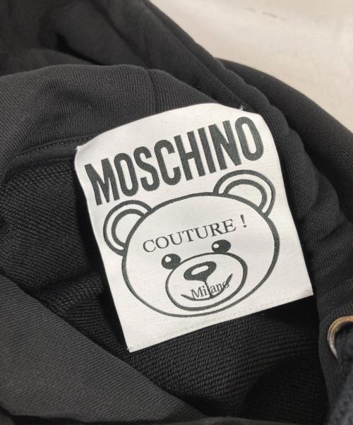 MOSCHINO（モスキーノ）MOSCHINO (モスキーノ) パーカー ブラック サイズ:EU46の古着・服飾アイテム