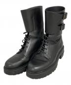 Christian Diorクリスチャン ディオール）の古着「D-TRAPレースアップブーツ」｜ブラック