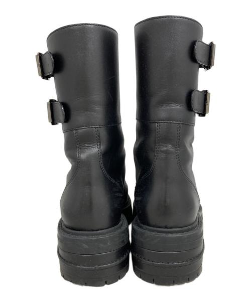 Christian Dior（クリスチャン ディオール）Christian Dior (クリスチャン ディオール) D-TRAPレースアップブーツ ブラック サイズ:37の古着・服飾アイテム