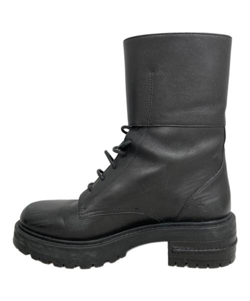 Christian Dior（クリスチャン ディオール）Christian Dior (クリスチャン ディオール) D-TRAPレースアップブーツ ブラック サイズ:37の古着・服飾アイテム