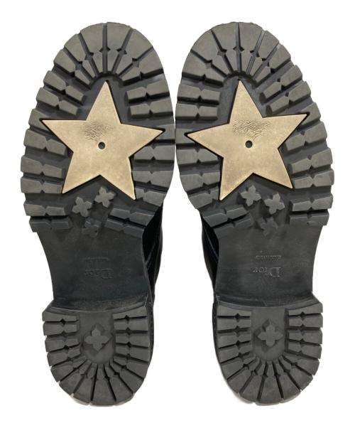 Christian Dior（クリスチャン ディオール）Christian Dior (クリスチャン ディオール) D-TRAPレースアップブーツ ブラック サイズ:37の古着・服飾アイテム