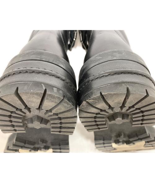 Christian Dior（クリスチャン ディオール）Christian Dior (クリスチャン ディオール) D-TRAPレースアップブーツ ブラック サイズ:37の古着・服飾アイテム