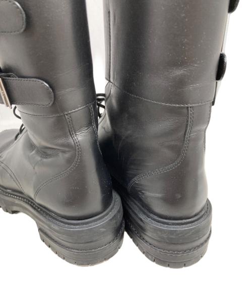 Christian Dior（クリスチャン ディオール）Christian Dior (クリスチャン ディオール) D-TRAPレースアップブーツ ブラック サイズ:37の古着・服飾アイテム