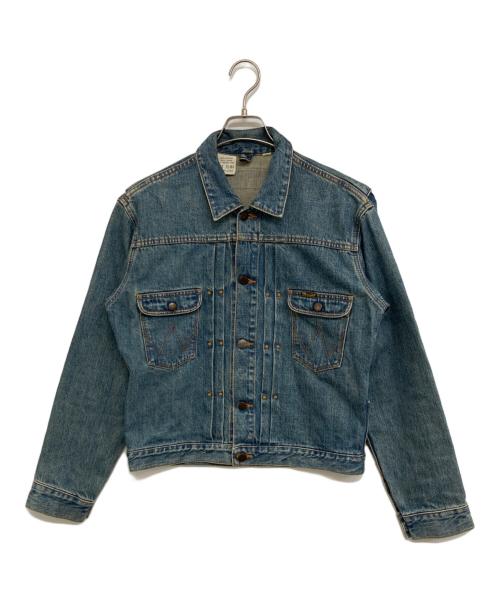 Wrangler（ラングラー）Wrangler (ラングラー) デニムジャケット ブルー サイズ:LARGEの古着・服飾アイテム