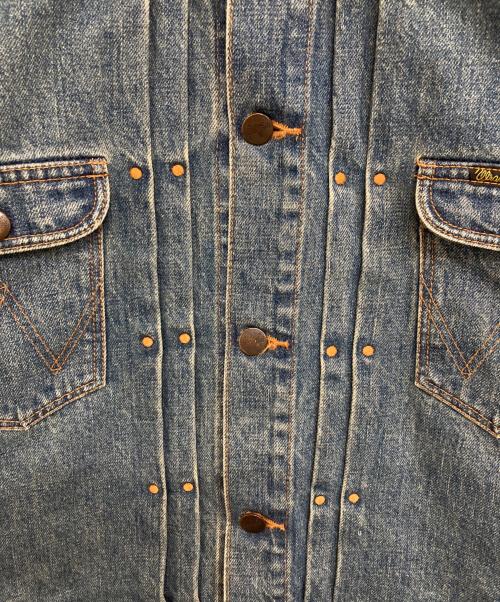 Wrangler（ラングラー）Wrangler (ラングラー) デニムジャケット ブルー サイズ:LARGEの古着・服飾アイテム