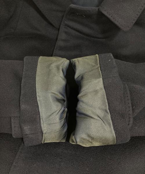 BALENCIAGA（バレンシアガ）BALENCIAGA (バレンシアガ) カシミヤコート ネイビー サイズ:胸囲90胴囲78身長165の古着・服飾アイテム