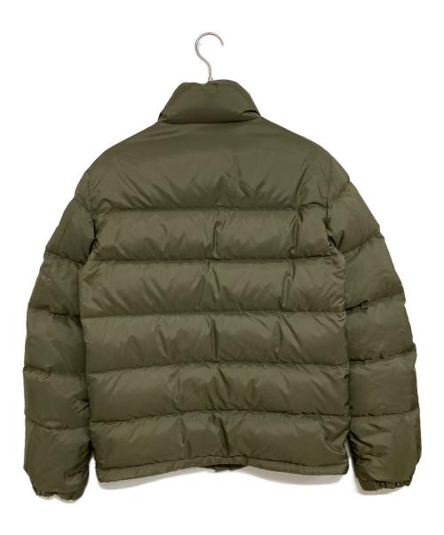 PRADA（プラダ）PRADA (プラダ) ロゴプレートダウンジャケット グリーン サイズ:46の古着・服飾アイテム