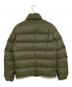 PRADA (プラダ) ロゴプレートダウンジャケット グリーン サイズ:46：70000円