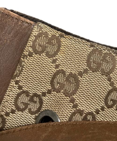 GUCCI（グッチ）GUCCI (グッチ) ワンショルダーバッグ ブラウンの古着・服飾アイテム