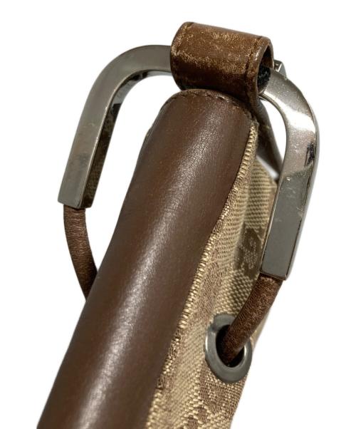 GUCCI（グッチ）GUCCI (グッチ) ワンショルダーバッグ ブラウンの古着・服飾アイテム