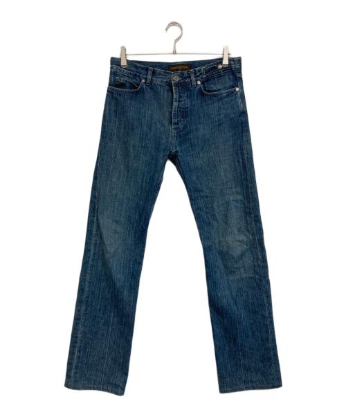 LOUIS VUITTON（ルイ ヴィトン）LOUIS VUITTON (ルイ ヴィトン) デニムパンツ インディゴ サイズ:40の古着・服飾アイテム