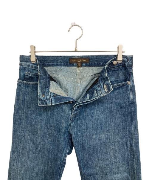 LOUIS VUITTON（ルイ ヴィトン）LOUIS VUITTON (ルイ ヴィトン) デニムパンツ インディゴ サイズ:40の古着・服飾アイテム