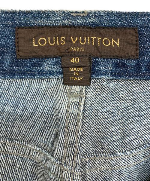 LOUIS VUITTON（ルイ ヴィトン）LOUIS VUITTON (ルイ ヴィトン) デニムパンツ インディゴ サイズ:40の古着・服飾アイテム