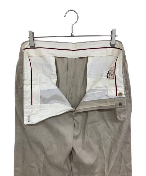 HERMES（エルメス）HERMES (エルメス) スラックス ベージュ サイズ:52の古着・服飾アイテム